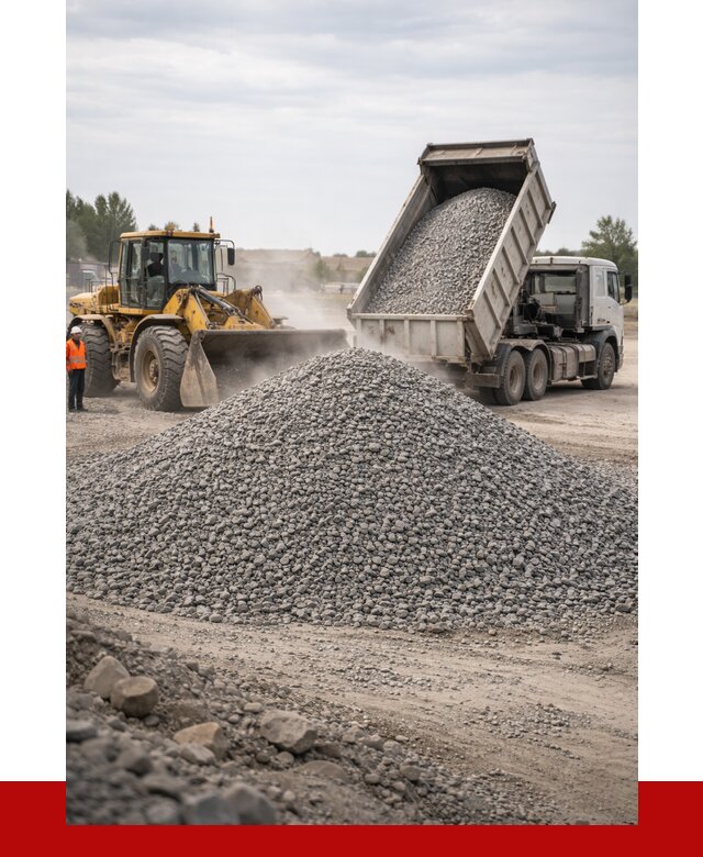 Купить щебень с доставкой в Устях-Куте от 2574 руб. | ПРОНЕРУДУтк