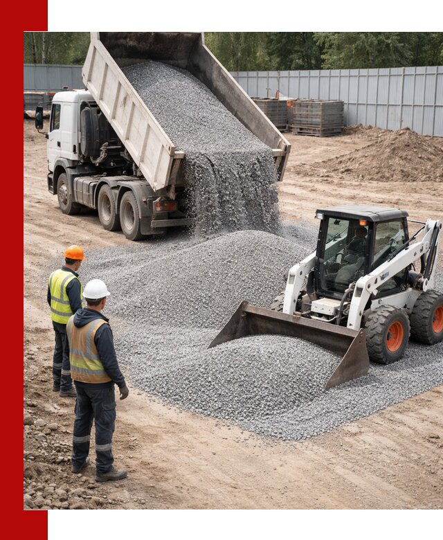 Доставка и продажа гранитного щебня фракции 0-5 в Устях-Куте