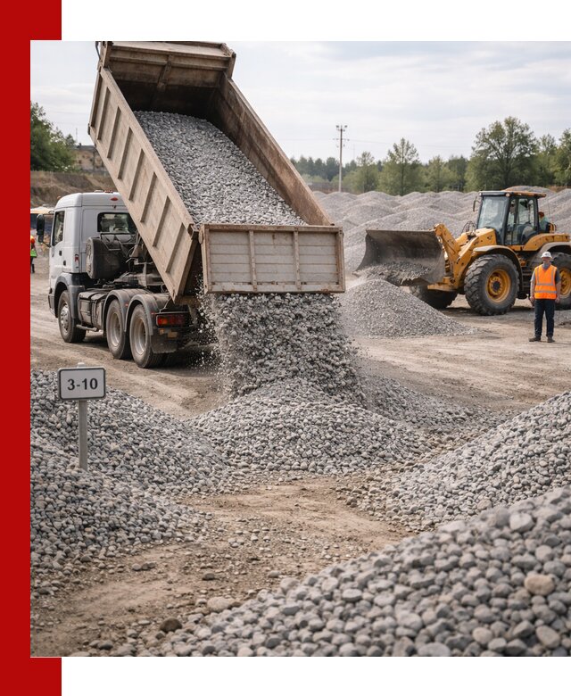 Гранитный щебень фракции 3–10: доставка и продажа в Устях-Куте