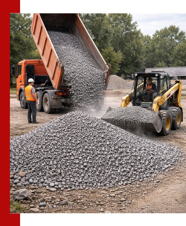 Купить гранитный щебень фракции 5–10 в Устях-Куте с доставкой
