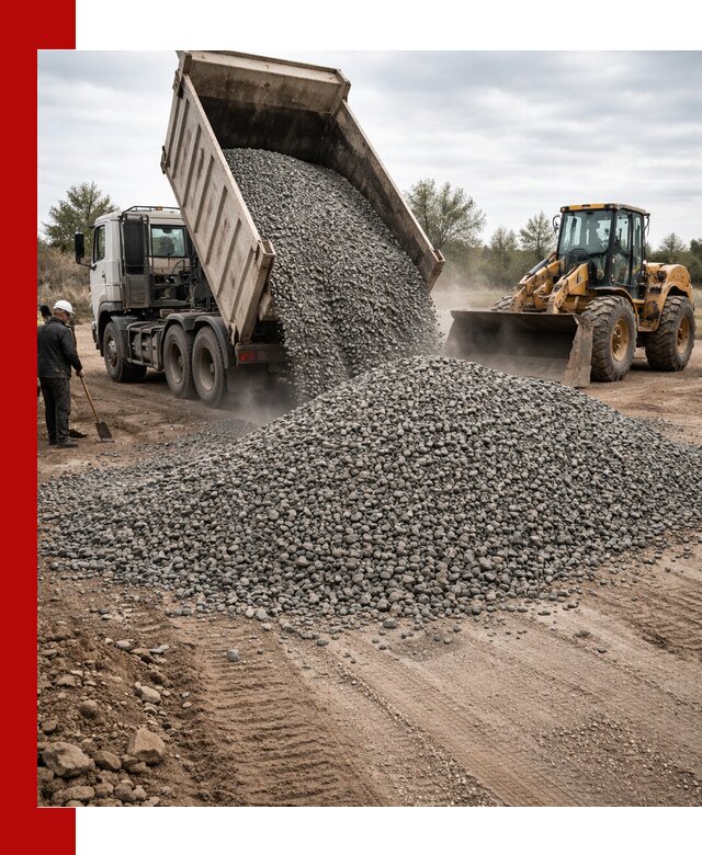 Гранитный щебень фракция 10-20 с доставкой в Устях-Куте