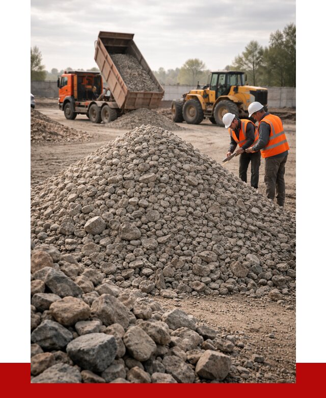 Гранитный щебень фракция 40-70 в Устях-Куте от 2574 руб ПРОНЕРУДУтк