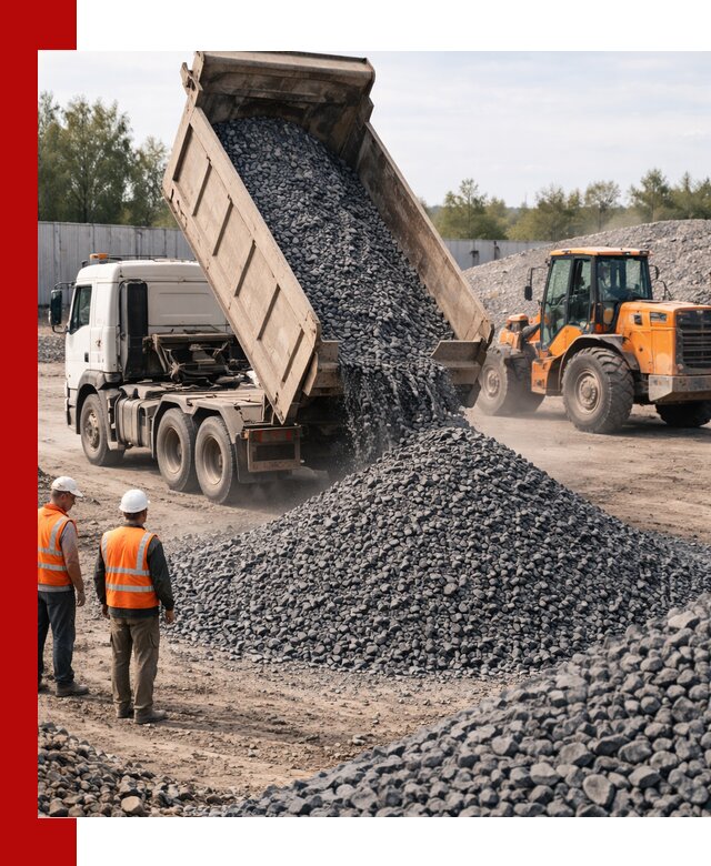 Доставка и продажа щебня габбро-диабаза в Устях-Куте