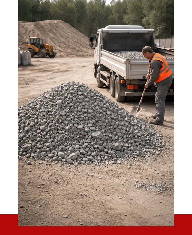 Гравийный щебень фракция 5-10 в Устях-Куте от 2265 р. | ПРОНЕРУДУтк