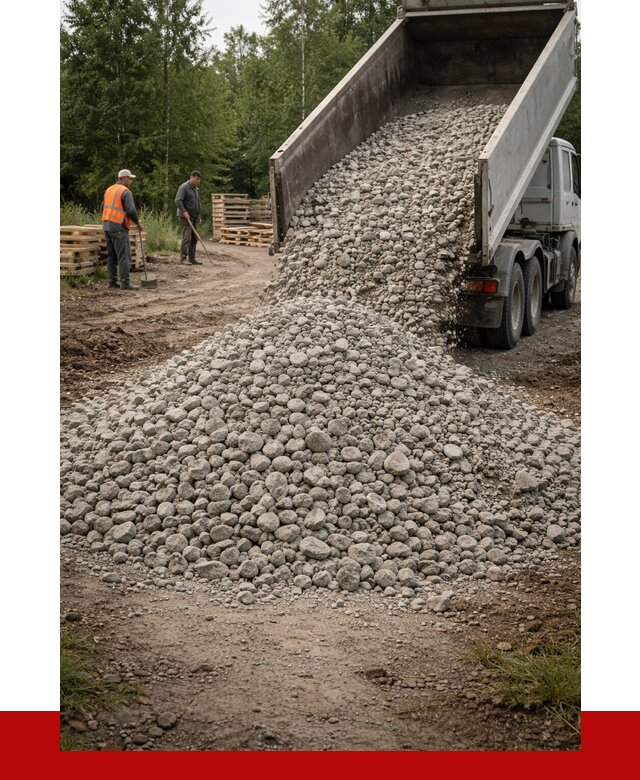 гравийный щебень фракция 70-120 в Устях-Куте от 2523 р. ПРОНЕРУДУтк