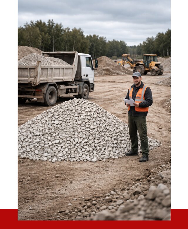 Доломитовый щебень в Устях-Куте купить от 2265 р., ПРОНЕРУДУтк