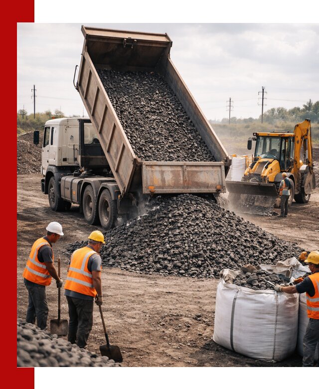 Шлаковый щебень фракция 40-70 с доставкой в Устях-Куте