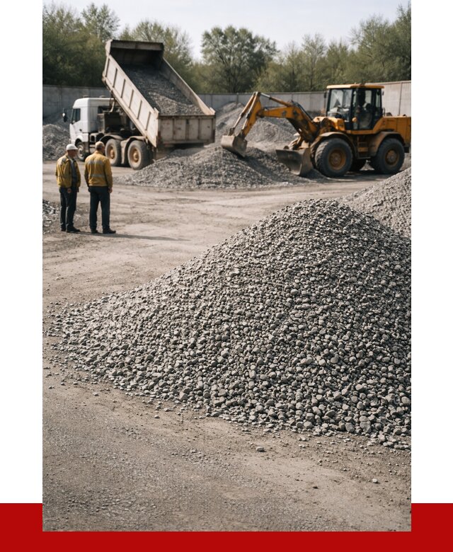 Вторичный щебень фр. 5-20 в Устях-Куте от 1648 р. - ПРОНЕРУДУтк