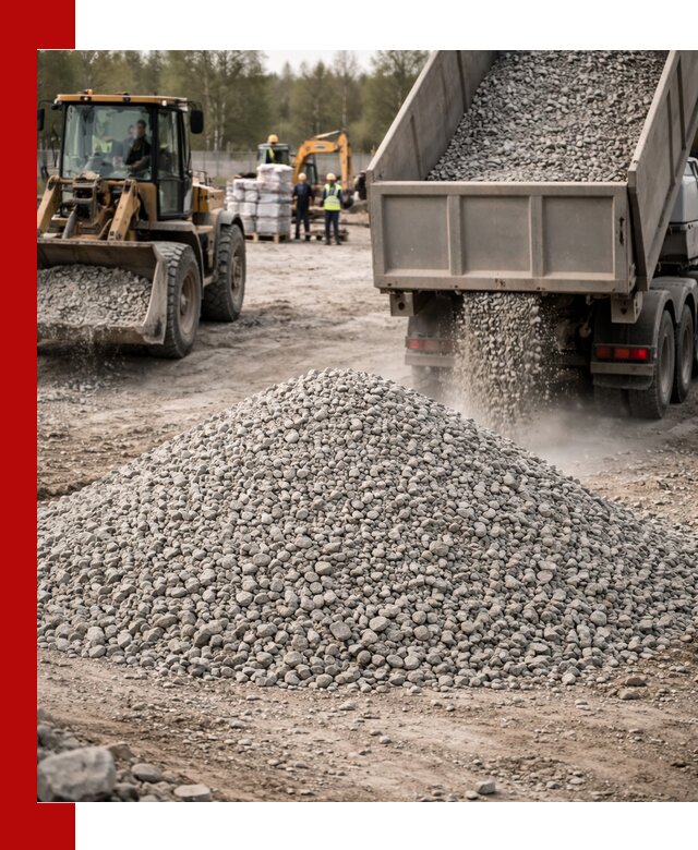 Вторичный щебень фракции 5-20 в Устях-Куте — доставка и продажа крупнотоннажно