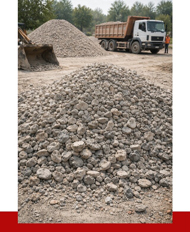 Вторичный щебень фракция 20-40 в Устях-Куте от 2265 р ПРОНЕРУДУтк