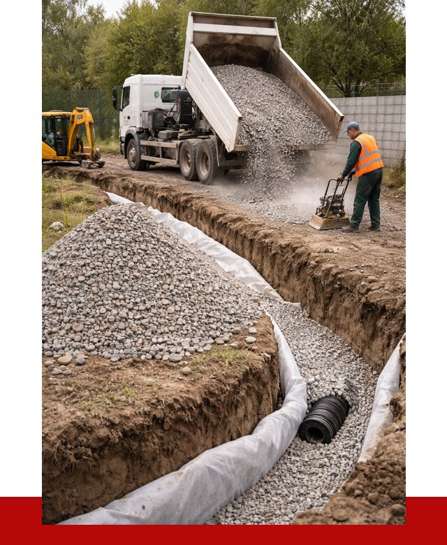 Щебень для дренажа в Устях-Куте от 1905 р., ПРОНЕРУДУтк доставка