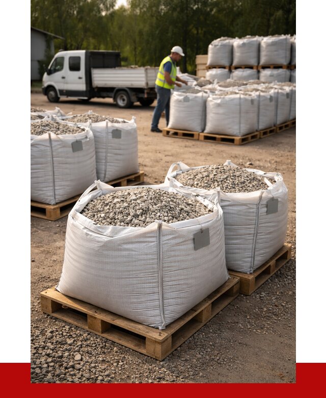 Щебень в мешках с доставкой в Устях-Куте от 4325 р. | ПРОНЕРУДУтк