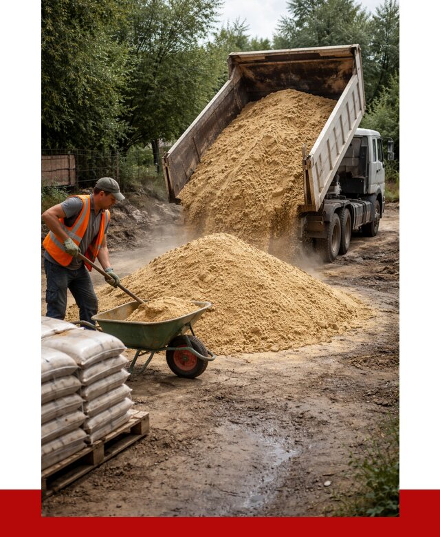 Купить песок с доставкой в Устях-Куте от 1853 р. | ПРОНЕРУДУтк