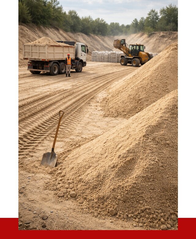 Карьерный песок мелкозернистый в Устях-Куте от 9267 р. | ПРОНЕРУДУтк