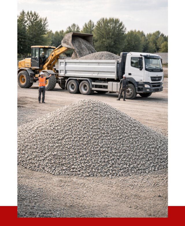 Купить мытый гравий в Устях-Куте от 3604 р, доставка ПРОНЕРУДУтк