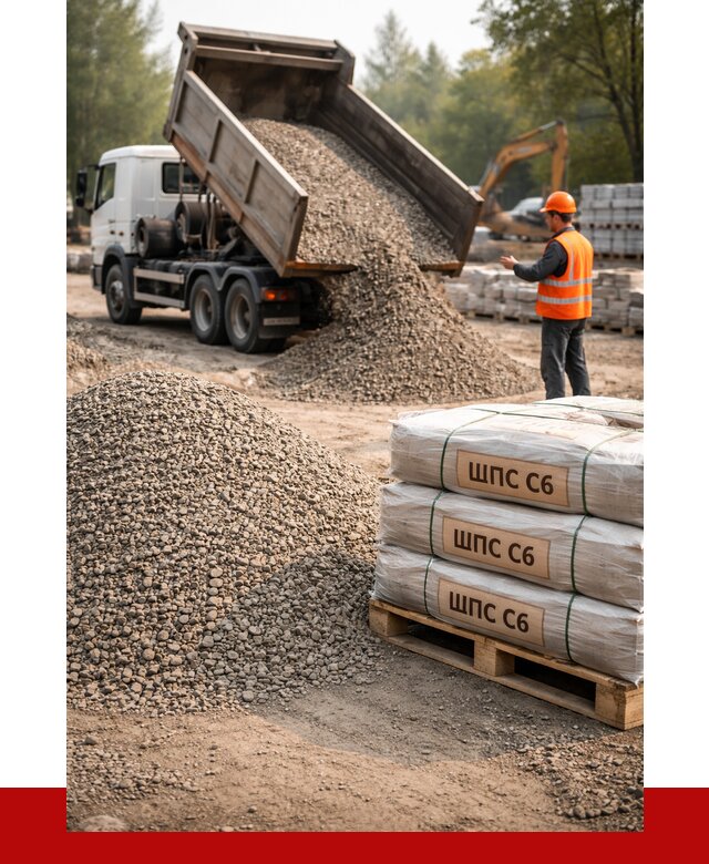 ЩПС С6 в Устях-Куте с доставкой от 2265 р. за куб | ПРОНЕРУДУтк