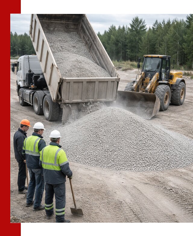 Известняковый отсев 0-5 доставка в Устях-Куте быстро и выгодно