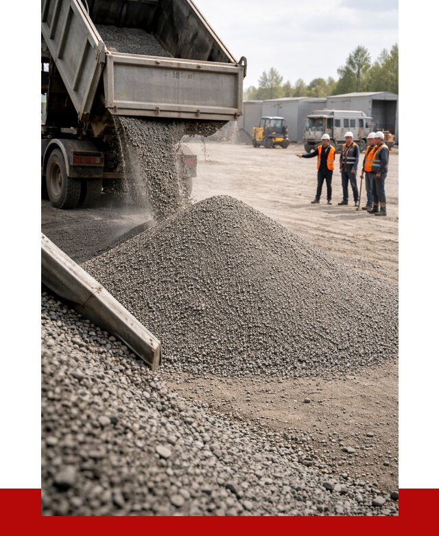 Гравийный отсев 0-5 в Устях-Куте от 1236 р. с доставкой | ПРОНЕРУДУтк