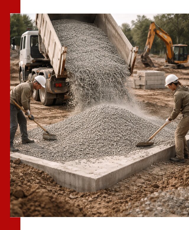 Доставка и продажа отсева для бетона в Устях-Куте