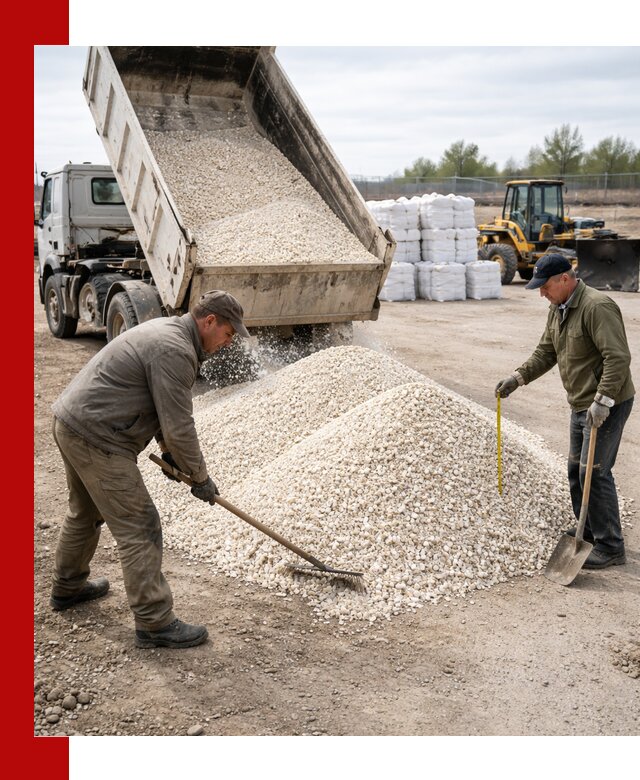 Мраморная крошка с доставкой и разгрузкой в Устях-Куте