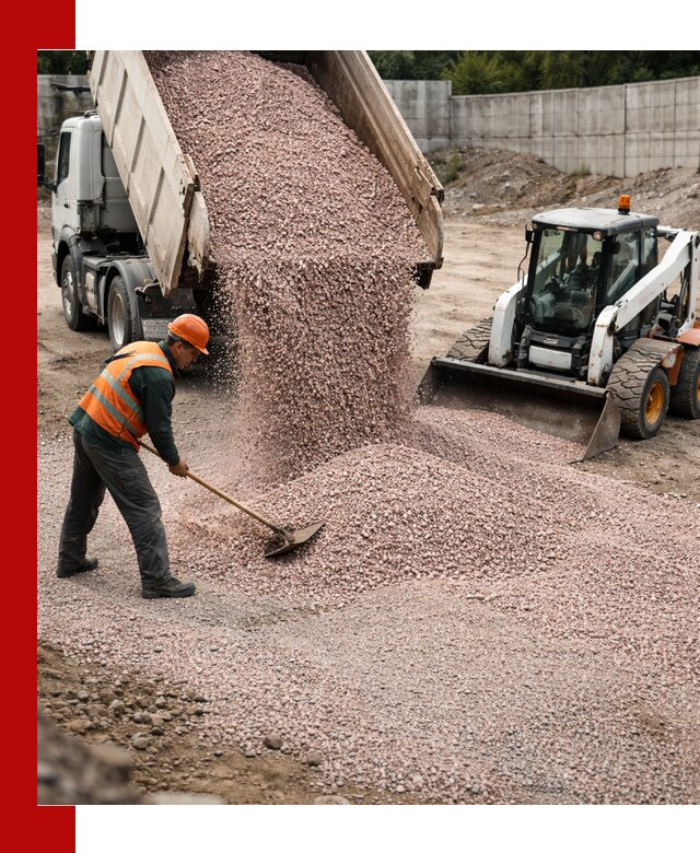 Крошка розовый гранит с доставкой в Устях-Куте от производителя