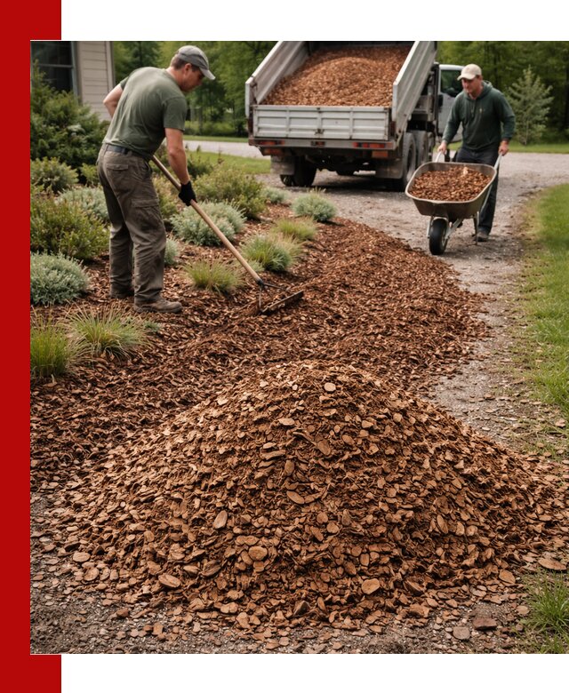 Крошка для мульчирования с доставкой в Устях-Куте