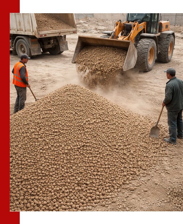 Керамзит фракция 10-20 с доставкой в Устях-Куте