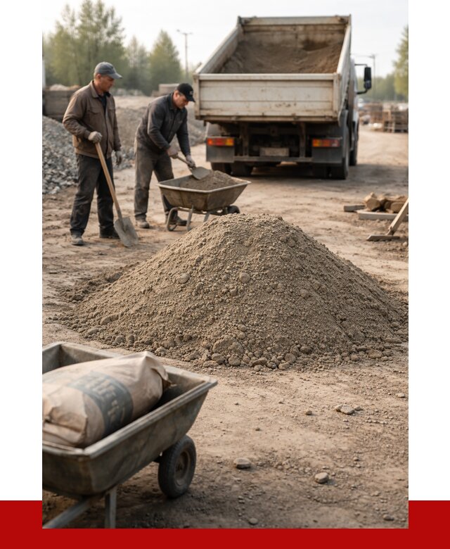 Цементно-песчаная смесь М150 в Устях-Куте от 4840 р. | ПРОНЕРУДУтк