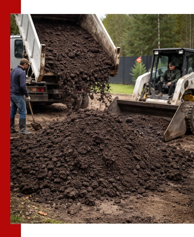 Плодородный грунт с доставкой в Устях-Куте для садов и огородов