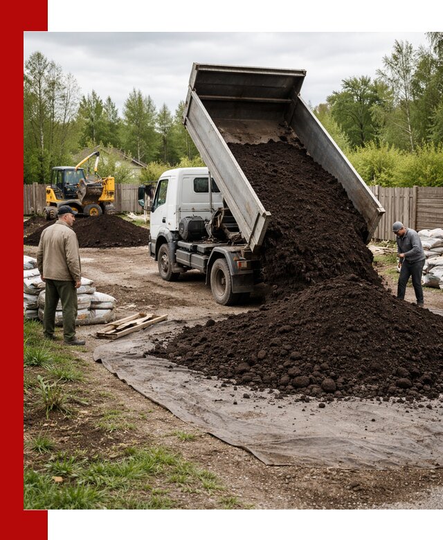 Доставка качественного почвогрунта в Устях-Куте оптом и в розницу