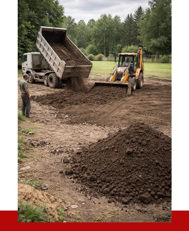 Грунт для выравнивания участка в Устях-Куте от 1236 р. | ПРОНЕРУДУтк