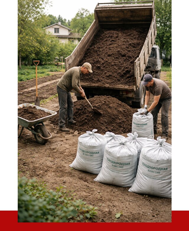 Плодородная смесь в Устях-Куте от 4325 р./куб с доставкой | ПРОНЕРУДУтк