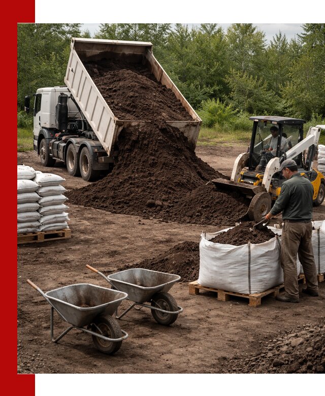 Доставка и продажа торфогрунта в Устях-Куте оптом и в розницу