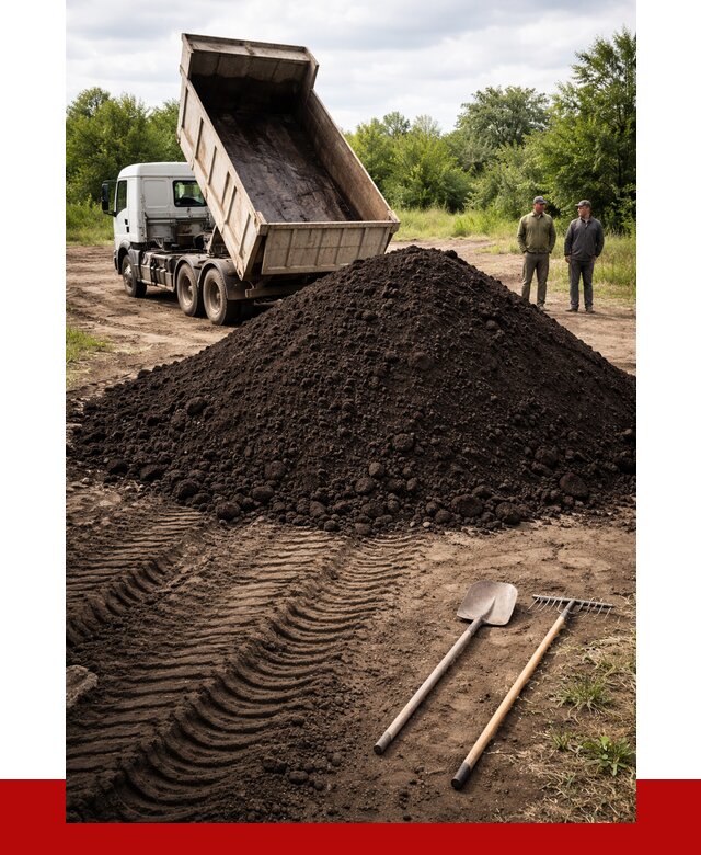 Купить чернозем навалом в Устях-Куте от 1236 р. за куб | ПРОНЕРУДУтк