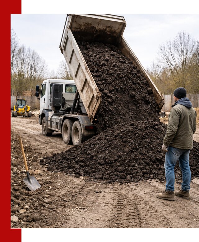 Доставка чернозема навалом в Устях-Куте быстро и выгодно