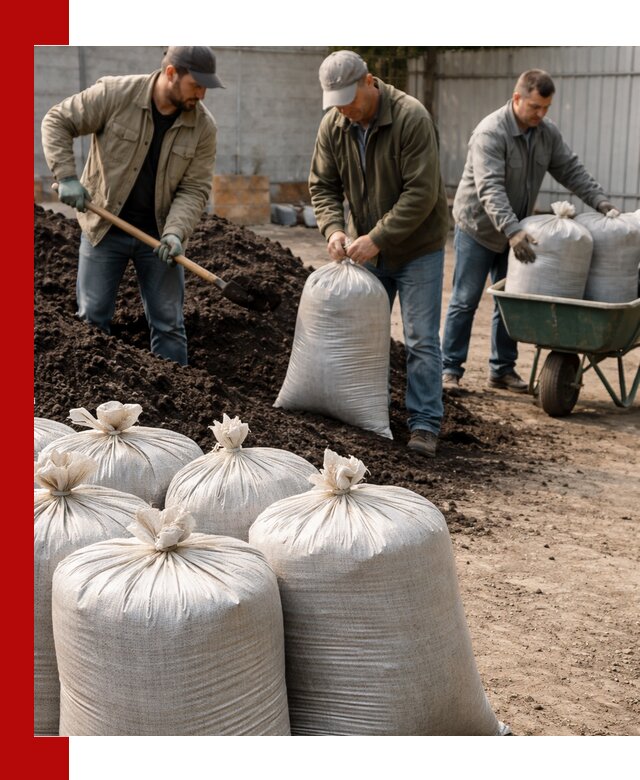 Купить чернозем в мешках с доставкой в Устях-Куте