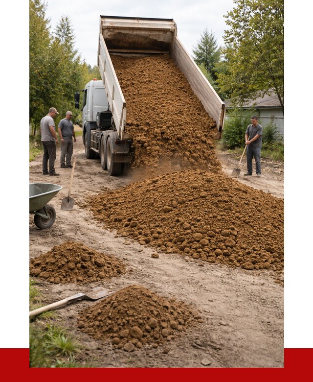 Купить суглинок с доставкой в Устях-Куте от 2574 р. за куб | ПРОНЕРУДУтк