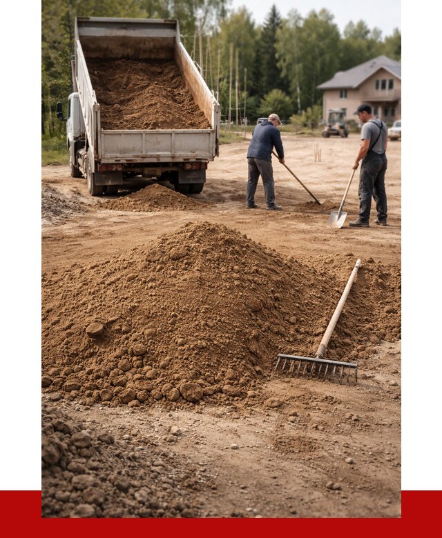 Суглинок для планировки в Устях-Куте с доставкой от 4325 р. | ПРОНЕРУДУтк