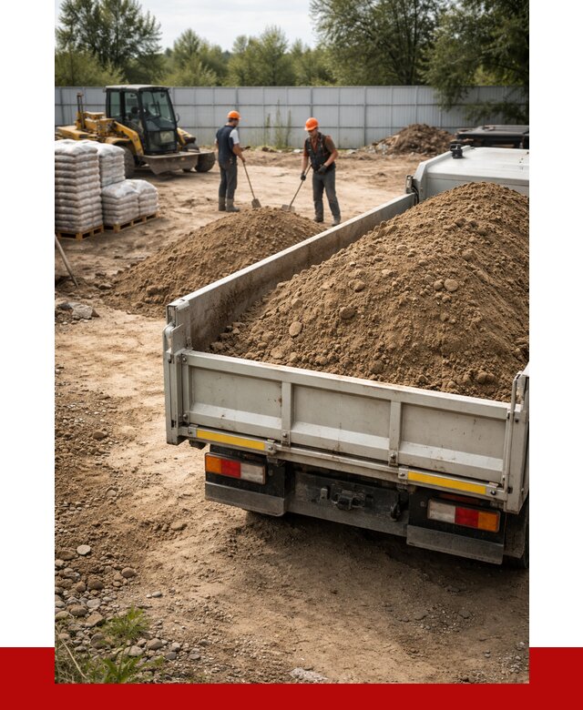 Супесь с доставкой в Устях-Куте от 2523 р. за куб | ПРОНЕРУДУтк