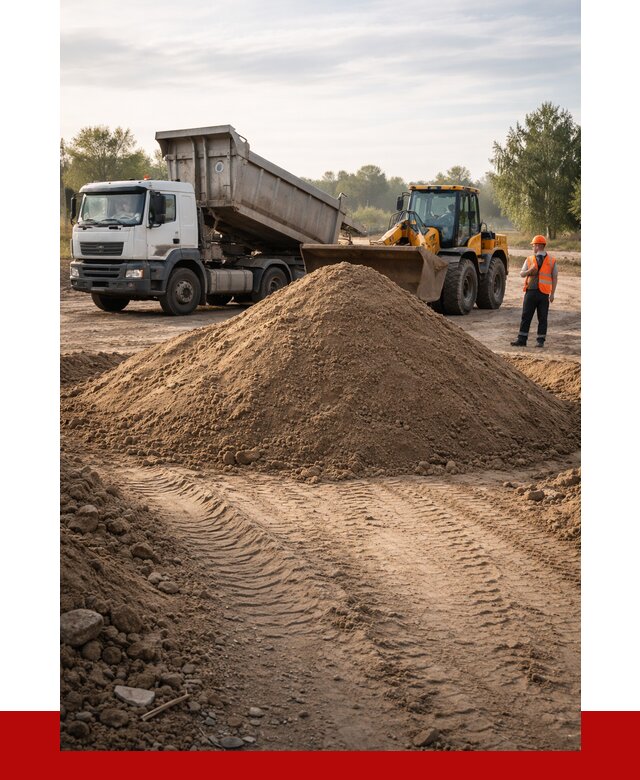 Купить песчаный грунт с доставкой в Устях-Куте от 4325 р. | ПРОНЕРУДУтк