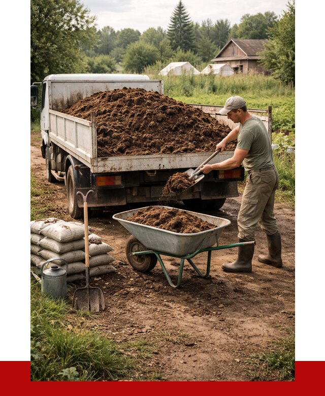 Купить коровий навоз с доставкой в Устях-Куте от 1853 р. | ПРОНЕРУДУтк