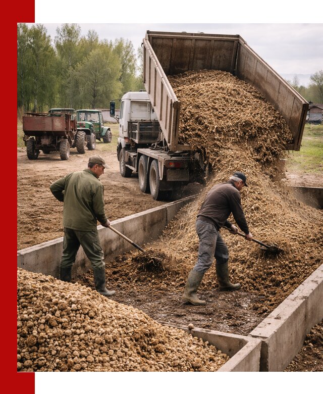 Куриный помет с доставкой в Устях-Куте оптом и в розницу