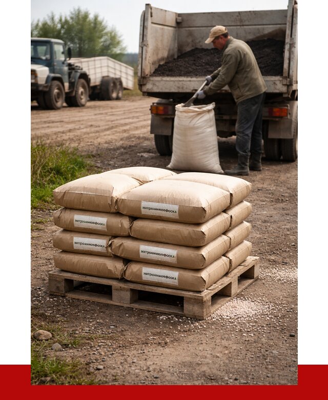 Купить нитроаммофоска в Устях-Куте от 4325 р. за куб | ПРОНЕРУДУтк