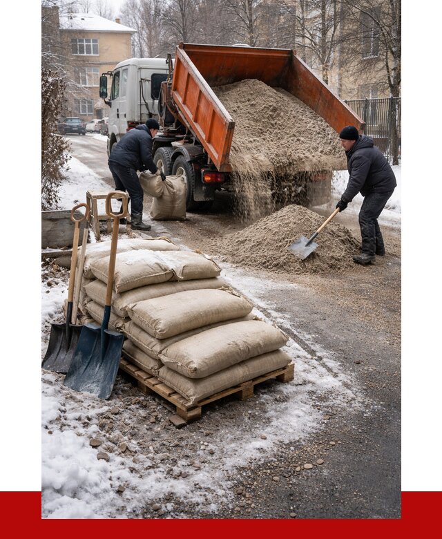 Противогололедные материалы оптом в Устях-Куте от 4325 р. | ПРОНЕРУДУтк