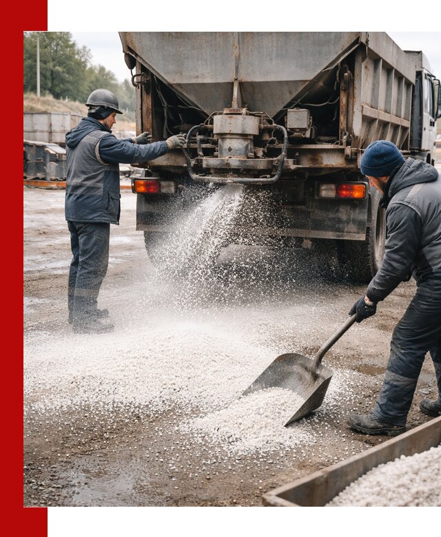 Доставка и продажа хлористого кальция в Устях-Куте