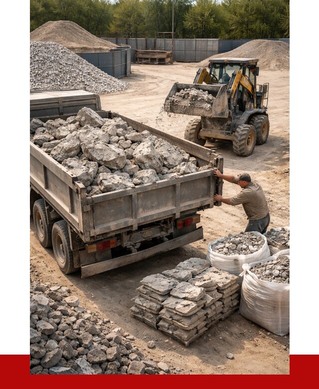 Купить бой бетона с доставкой в Устях-Куте от 4943 р. | ПРОНЕРУДУтк