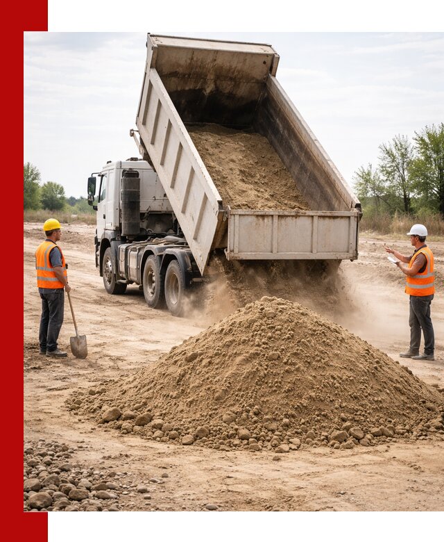 Доставка самосвалом 15 кубов в Устях-Куте за город и по городу