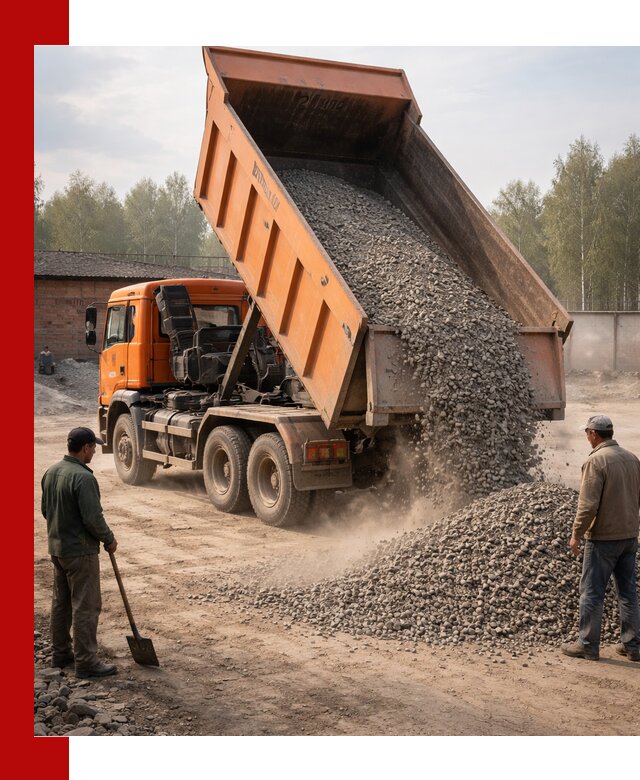 Доставка самосвалом 20 м3 в Устях-Куте быстро и надежно