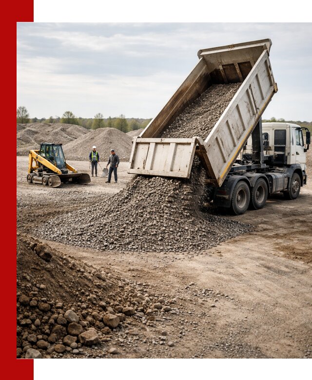 Доставка самосвалом 25 м³ в Устях-Куте быстро и надежно