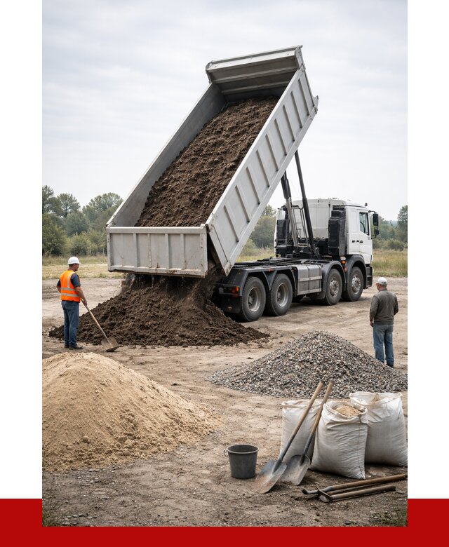 Доставка самосвалом 30 кубов в Устях-Куте от 8752 р. | ПРОНЕРУДУтк